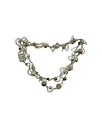 Hubert Gasser Long Bead Weave Necklace