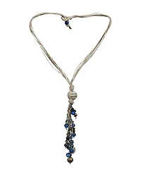 Hubert Gasser Blue Dangles Necklace