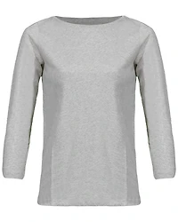 Majestic Filatures Deluxe Cotton Boatneck Tee