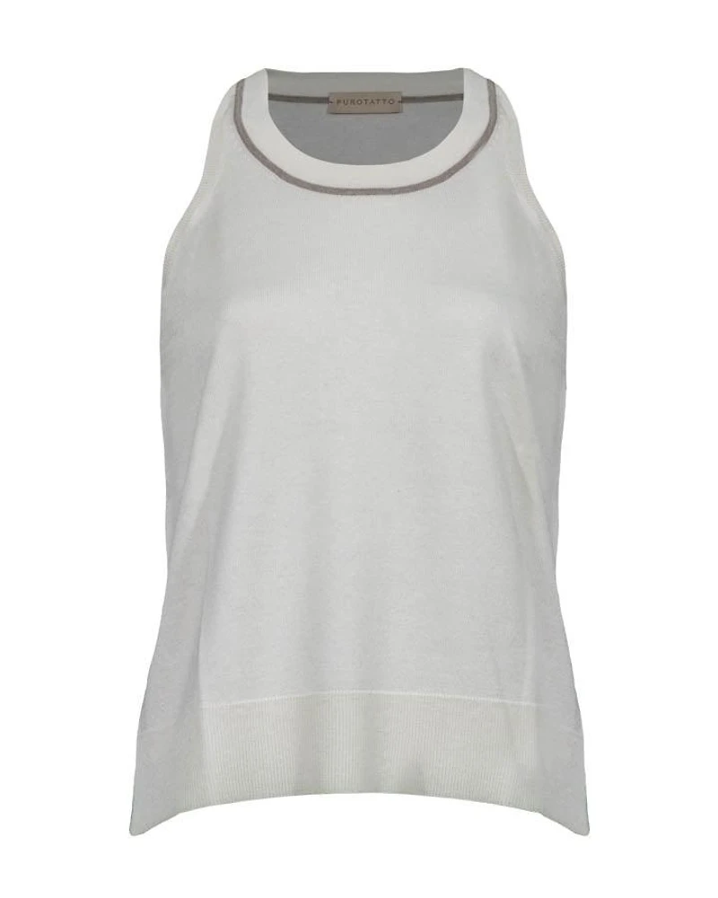 Purotatto Silk Cashmere Knit Tank Top