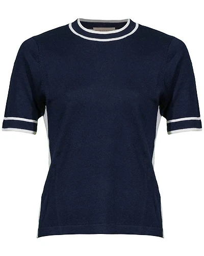 Purotatto Bi-Color Knit Tee