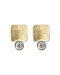 Karyn Chopik Textured Stud Earrings