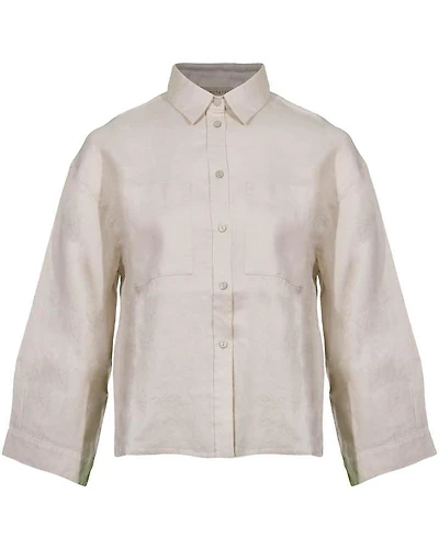 Purotatto Boxy Linen Shirt