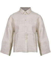 Purotatto Boxy Linen Shirt