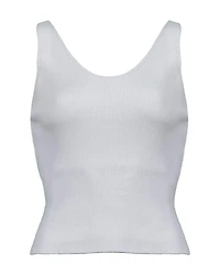Purotatto Ribbed U-Neck Tank Top