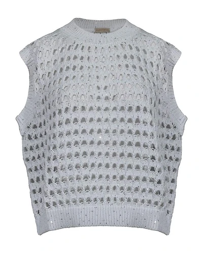 Purotatto Open Knit Sleeveless Pullover