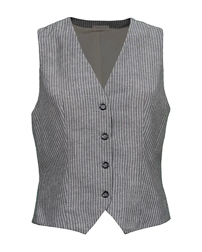 Purotatto Pinstripe Vest