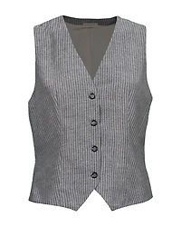 Purotatto Pinstripe Vest