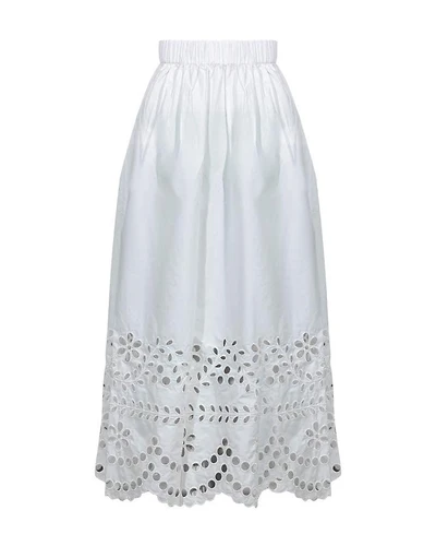 Notshy Cashmere Ziane Eyelet Skirt