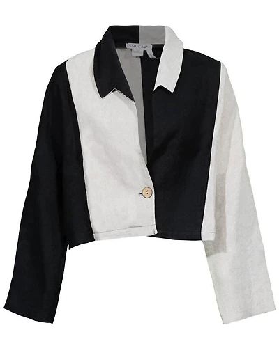 Luukaa Unity Two Tone Cropped Jacket