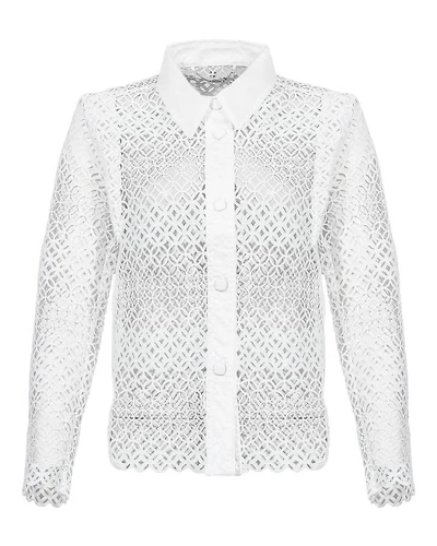Marc Cain Crochet Lace Blouse