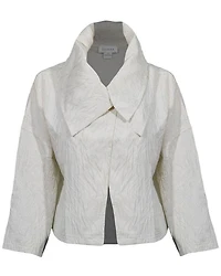 Luukaa Cropped Crinkle Jacket