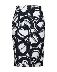 Shan Luna Printed Pencil Skirt
