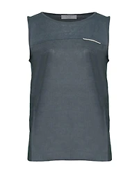 Tonet Linen Mix Tank Top