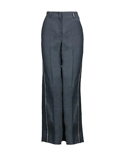 Tonet Linen Wide Leg Trousers