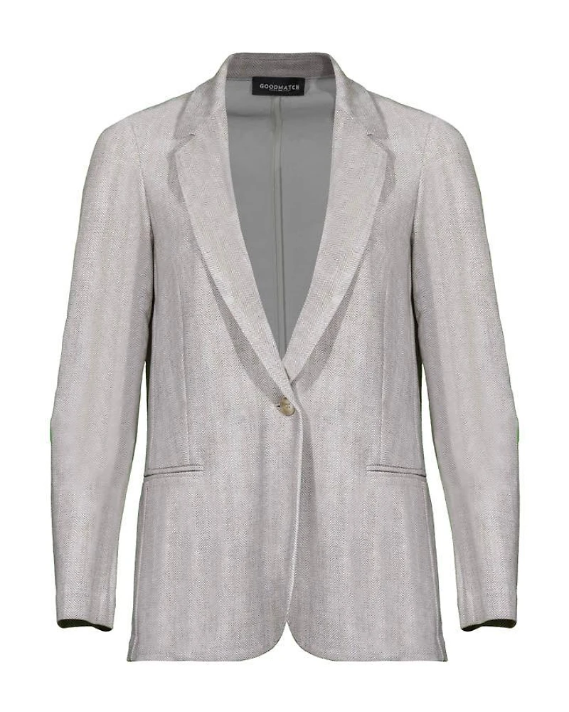Good Match One Button Blazer