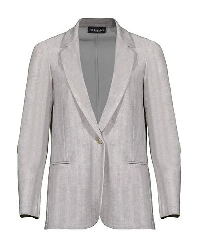 Good Match One Button Blazer