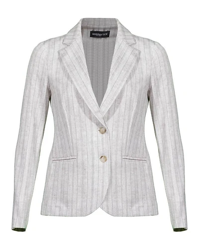 Good Match Two Button Pinstripe Blazer
