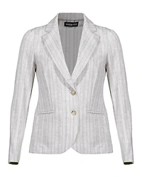 Good Match Two Button Pinstripe Blazer