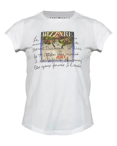 Suzi Roher Bizzare Art Cap Sleeve Karlie Tee