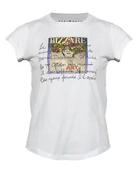 Suzi Roher Bizzare Art Cap Sleeve Karlie Tee