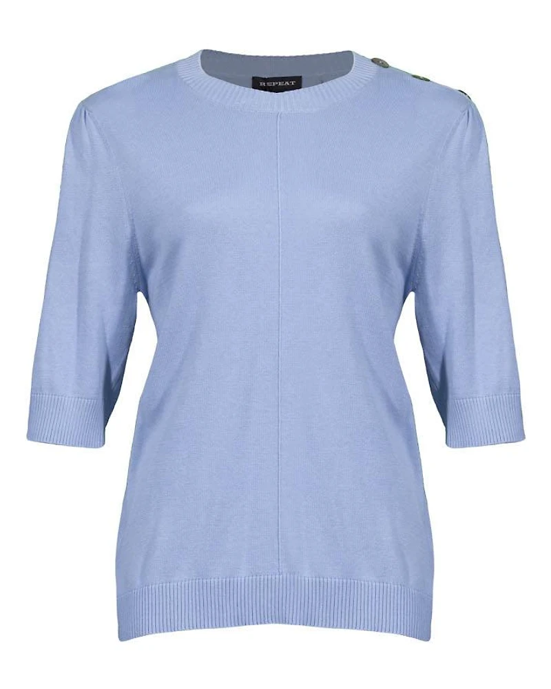 Repeat Three Button Pullover
