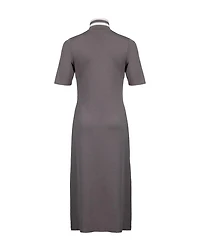 Purotatto Wool Knit Midi Dress