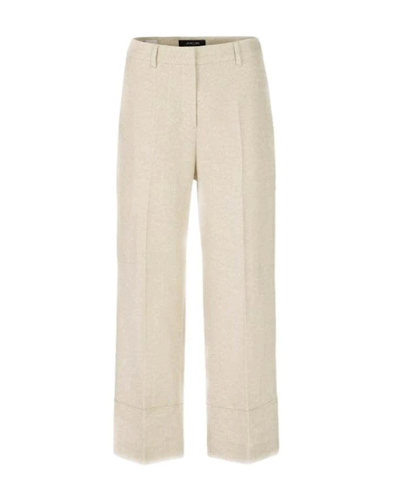 Marc Cain Wukari Ankle Cuff Linen Blend Pant