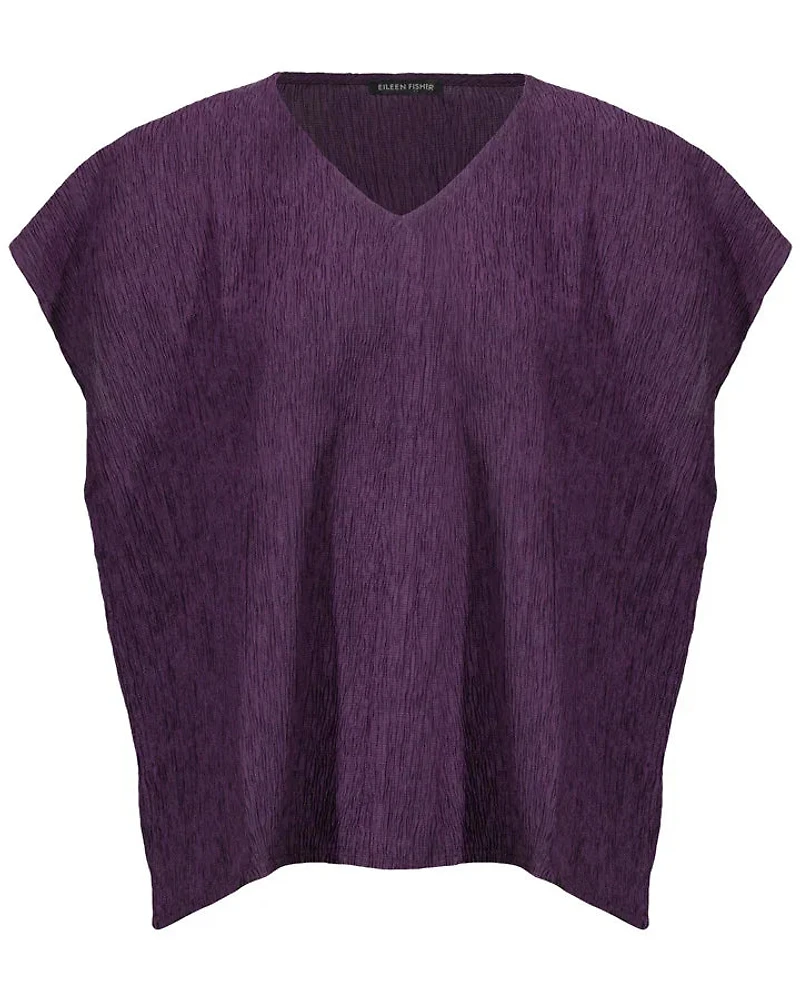 Eileen Fisher V-Neck Square Top