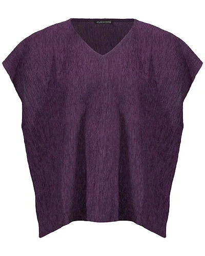 Eileen Fisher V-Neck Square Top