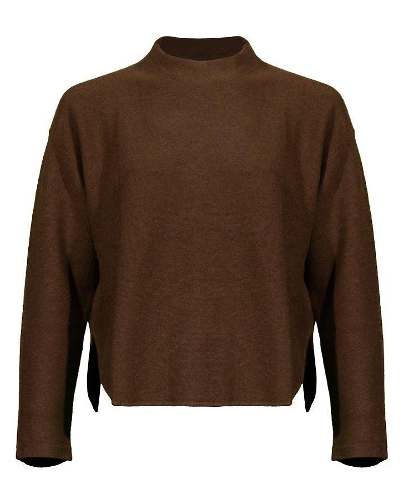 Repeat High Crew Cashmere Blend Sweater