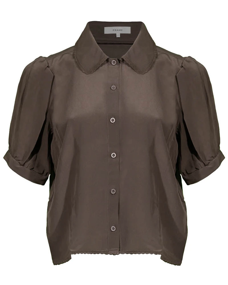 Frame Silk Prim Blouse