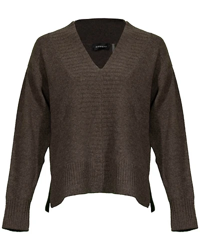 Repeat Baby Wool V-Neck Sweater