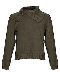 Repeat Flap Collar Sweater