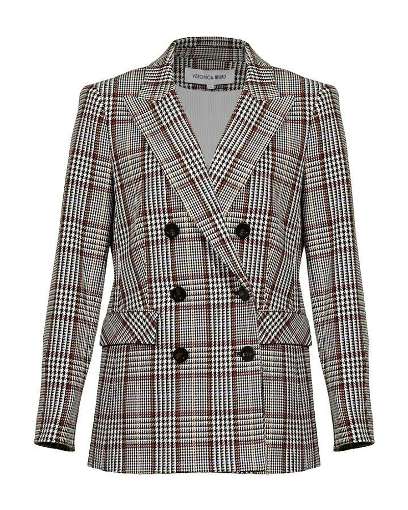 Veronica Beard Ellette Plaid Dickey Jacket