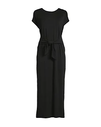 Eileen Fisher Tie-Front Maxi Dress