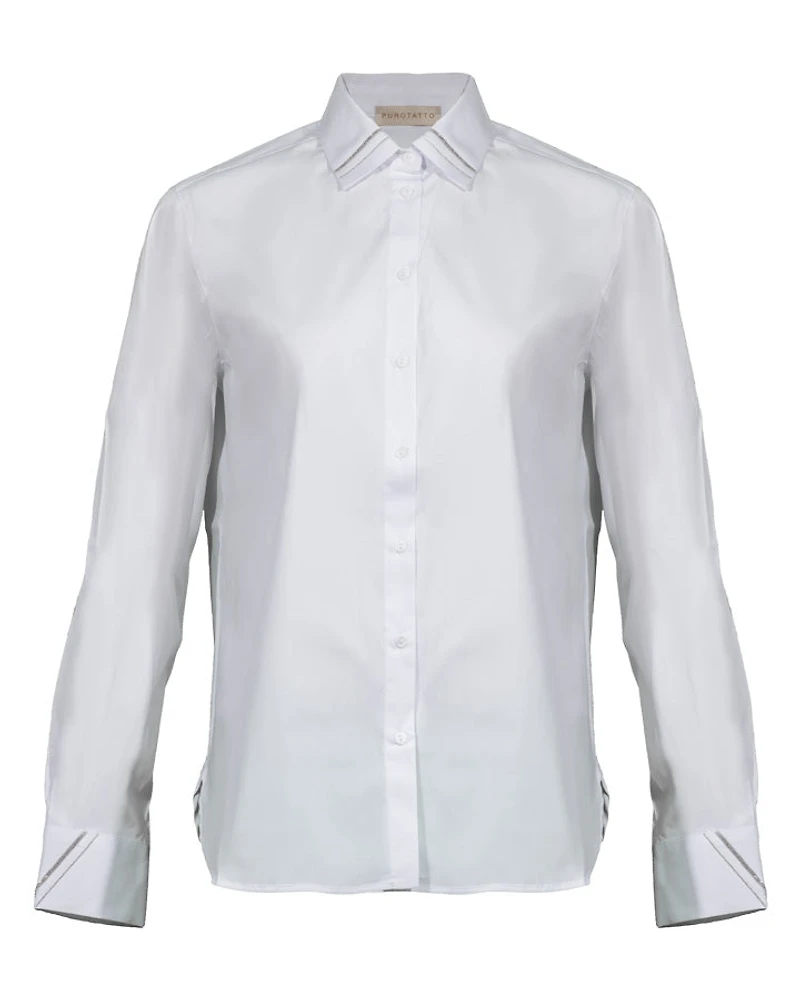 Purotatto Soft Satin Popeline Shirt