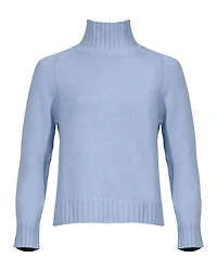 Purotatto Cashmere Turtleneck Sky