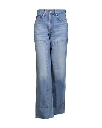 Veronica Beard Wide Leg Jeans Blue Glare