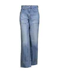 Veronica Beard Wide Leg Jeans Blue Glare