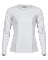 Purotatto Cotton Round Neck Tee With Chain