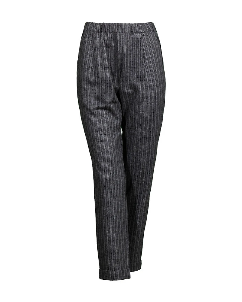 Purotatto Chevron Flannelette Tapered Pant