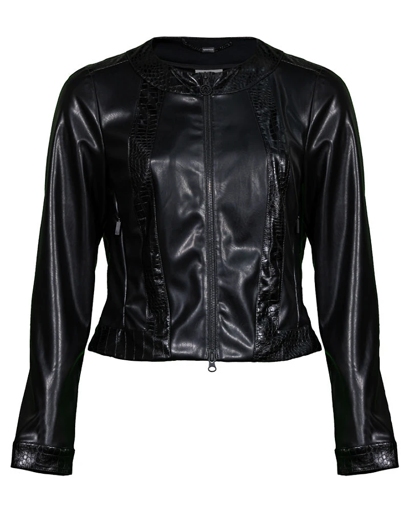Sportalm Orinus Faux Leather Zip Jacket