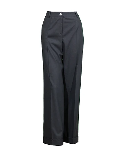 Purotatto Wide Leg Trouser With Cuff