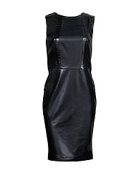 Sportalm Orivelle Leather Look Dress
