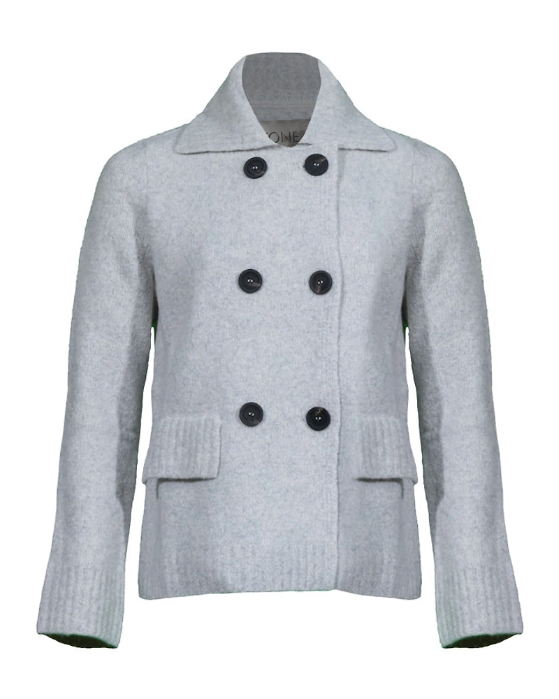 Tonet Knit Double Breasted Cardigan