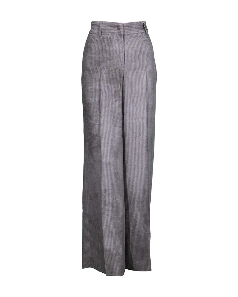 Tonet Corduroy Straight Wide Leg Pant
