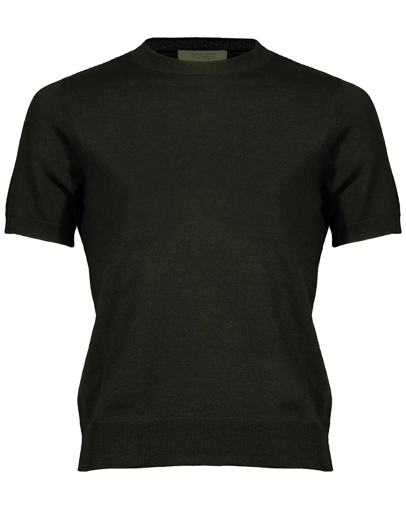 Tonet Crew Neck Knit T-Shirt