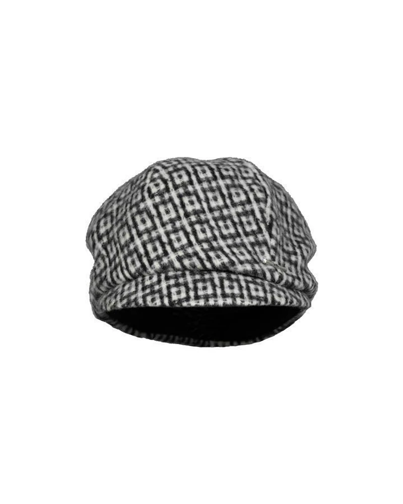 Lillie and Cohoe Dyllan Mohair Check Hat