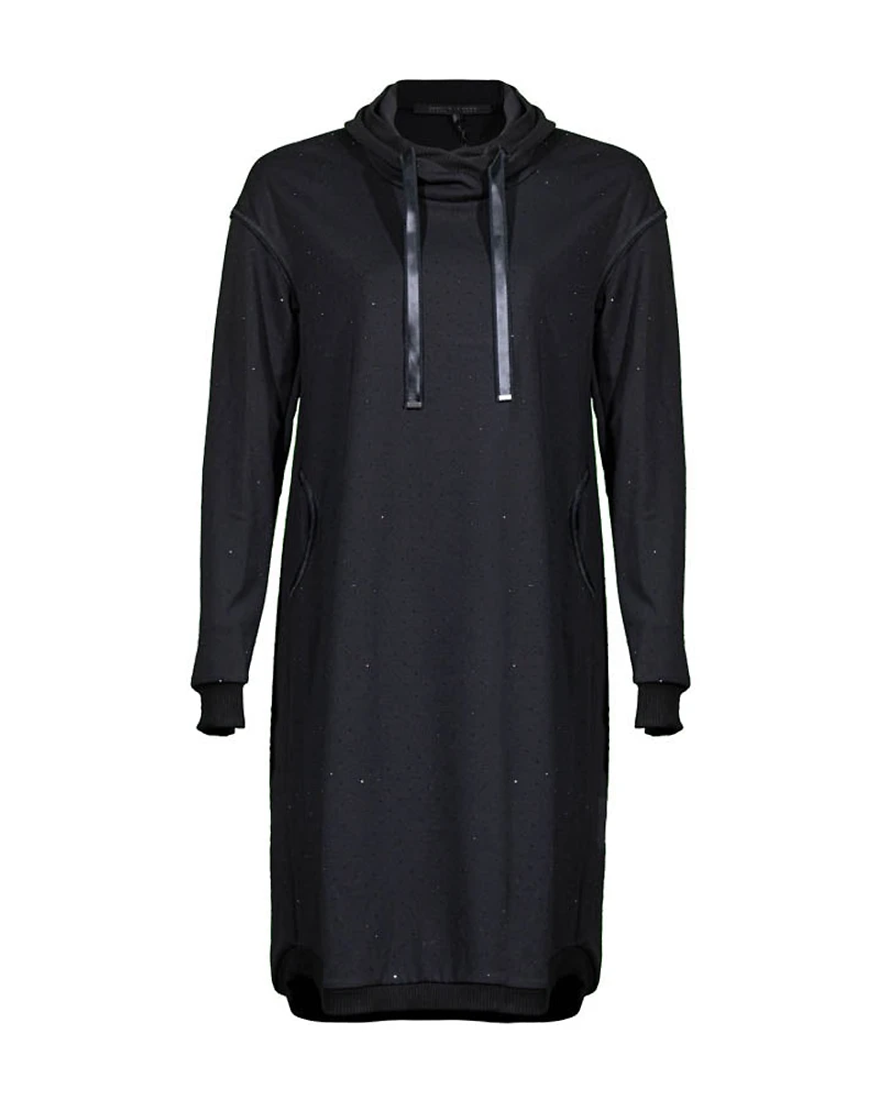 Beate Heymann Scattered Rhinestone Terry Dress